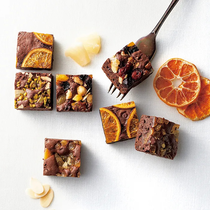 ホシフルーツ ナッツとドライフルーツの贅沢ブラウニー １２個入 ギフト対応可-2