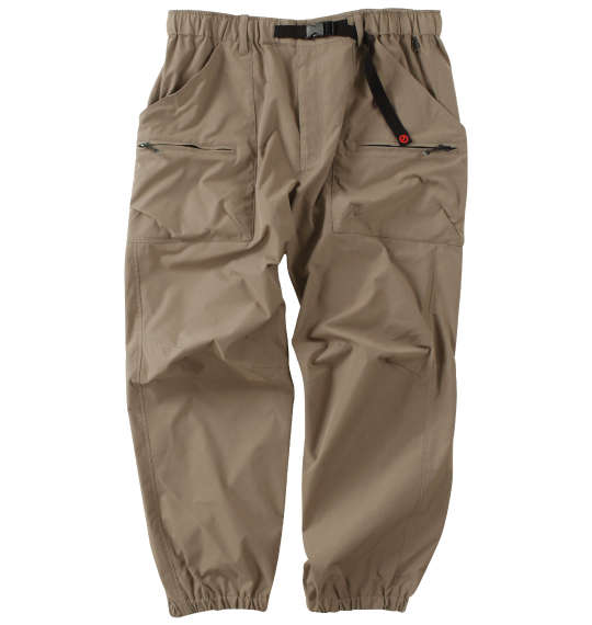 大きいサイズ YOIDORE 酒愛好家トラックパンツ 3L 4L 5L 6L ブラウン