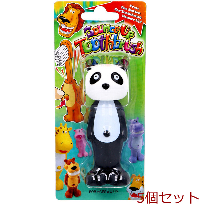  bow ns up toothbrush Panda 1 pcs insertion 5 piece set -0