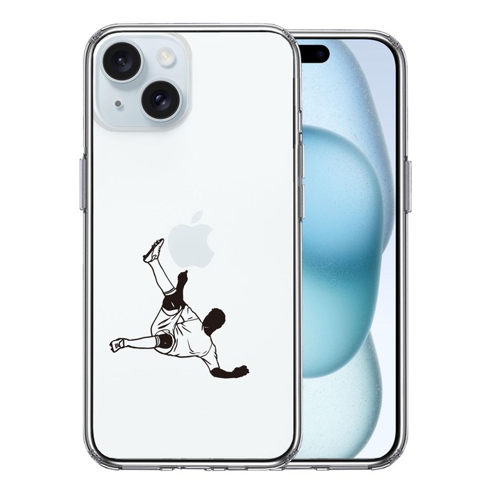 iPhone15 ケース クリア オーバーヘッド スマホケース 側面ソフト 背面ハード ハイブリッド -0