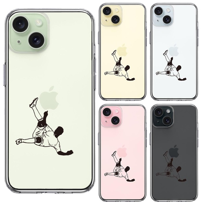 iPhone15 ケース クリア オーバーヘッド スマホケース 側面ソフト 背面ハード ハイブリッド -1