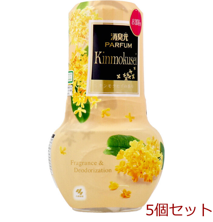 お部屋の消臭元 パルファム キンモクセイの香り 400mL 5個セット-0