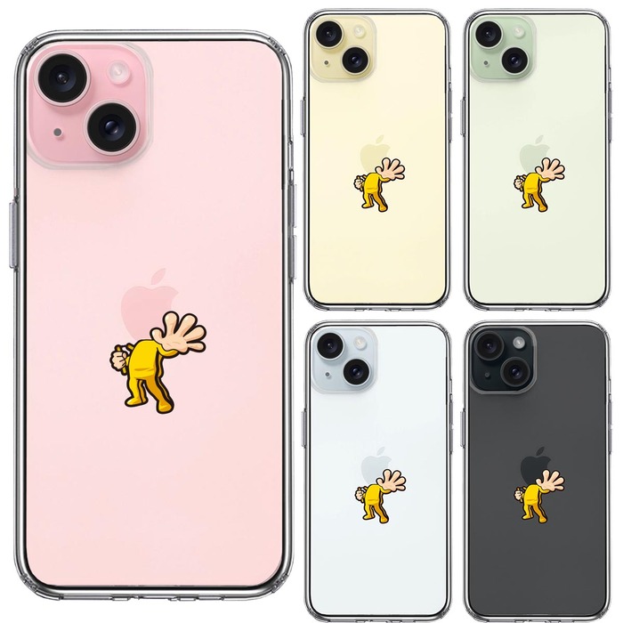 iPhone15 ケース クリア 映画パロディ 天才 格闘家 スマホケース 側面ソフト 背面ハード ハイブリッド -1
