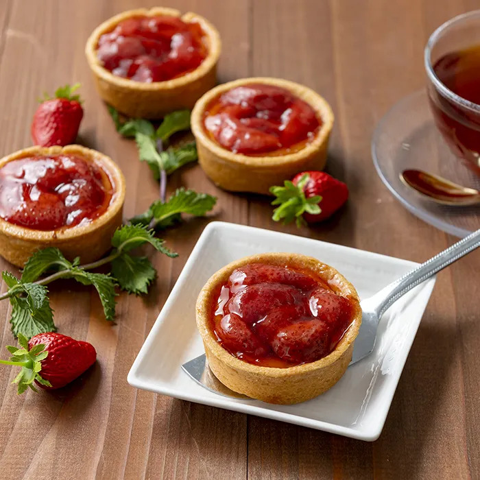 ホシフルーツ あまおう苺のチーズケーキタルト 5個入 のし対応可-3