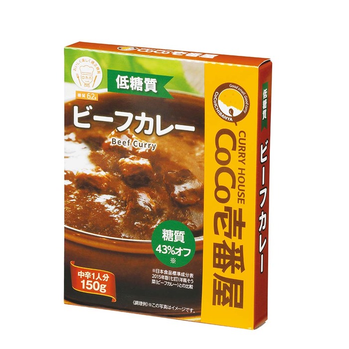 CoCo壱番屋 低糖質ビーフカレー 150g 30食-0