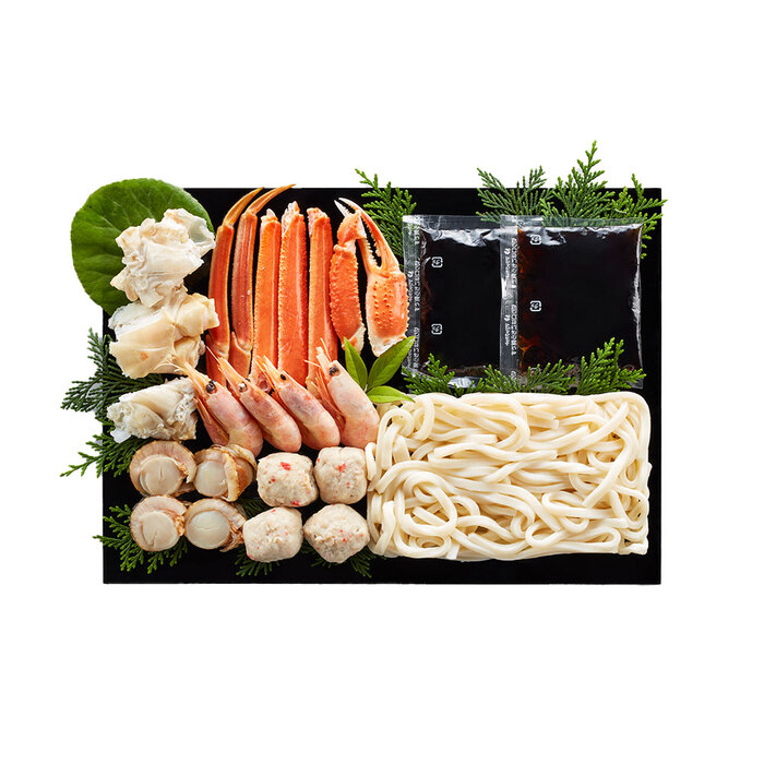 本ずわいがに使用 海鮮かに鍋セット-1