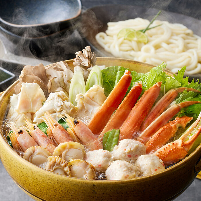 本ずわいがに使用 海鮮かに鍋セット-3