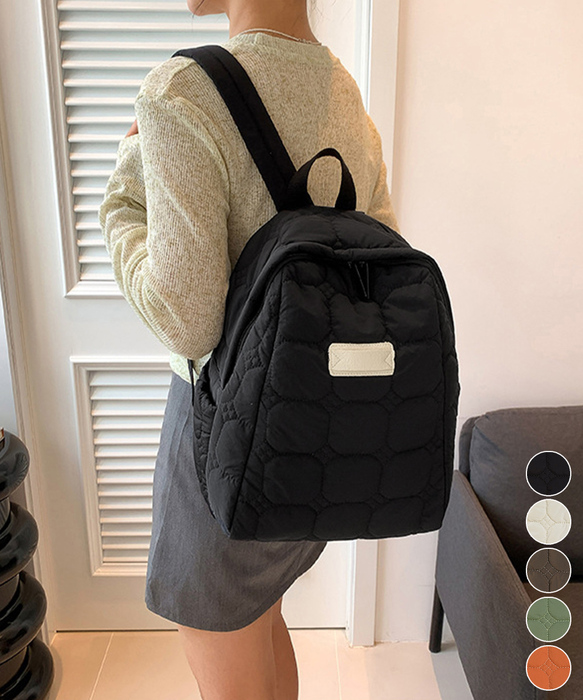 【美品】マリメッコ ellis エリス リュック バックパック　レザー　専用袋有 ONLINE限定カラー】eco 撥水ミニギャザーボディーバックパック