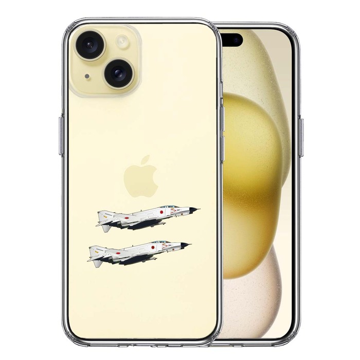 iPhone15Plus ケース クリア 航空自衛隊 F-4EJ改 ファントム2