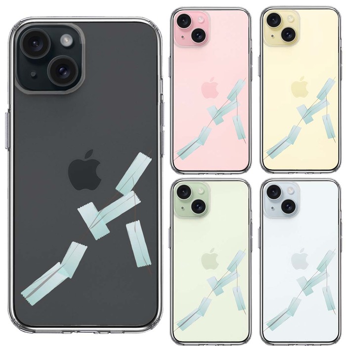 iPhone15 ケース クリア トリックケース ひび割れ 修理 スマホケース 側面ソフト 背面ハード ハイブリッド -1