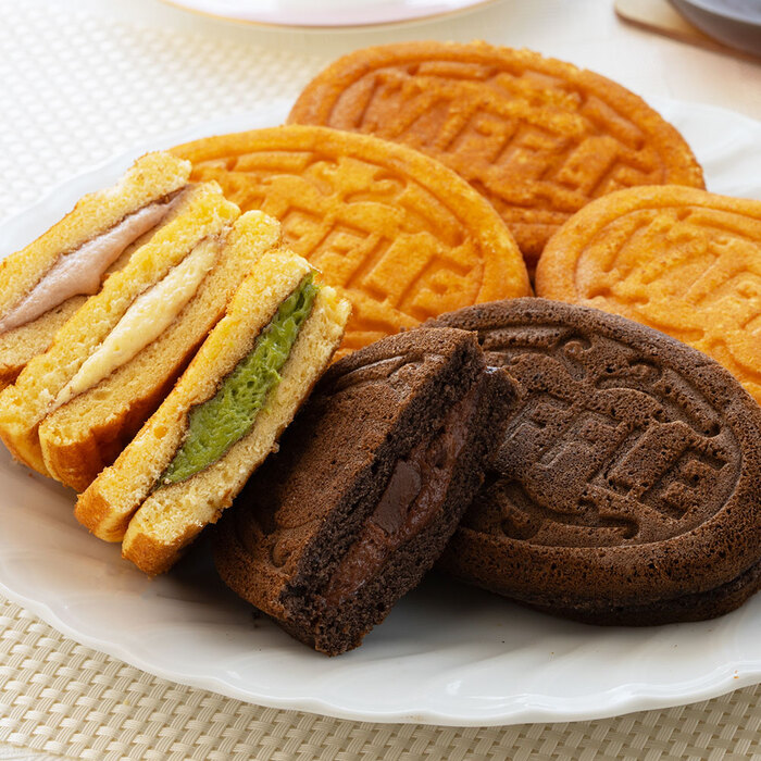 岡山 創業明治四年 福井堂 ワッフル詰め合わせ4種セット 計8個-2