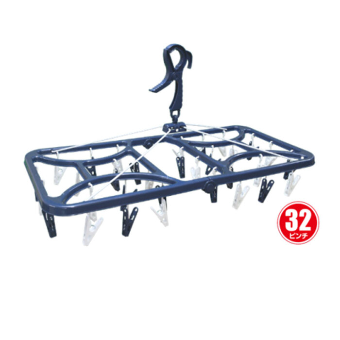 . easy to do angle hanger 32 clothespin NL E32 ×3 piece set -2