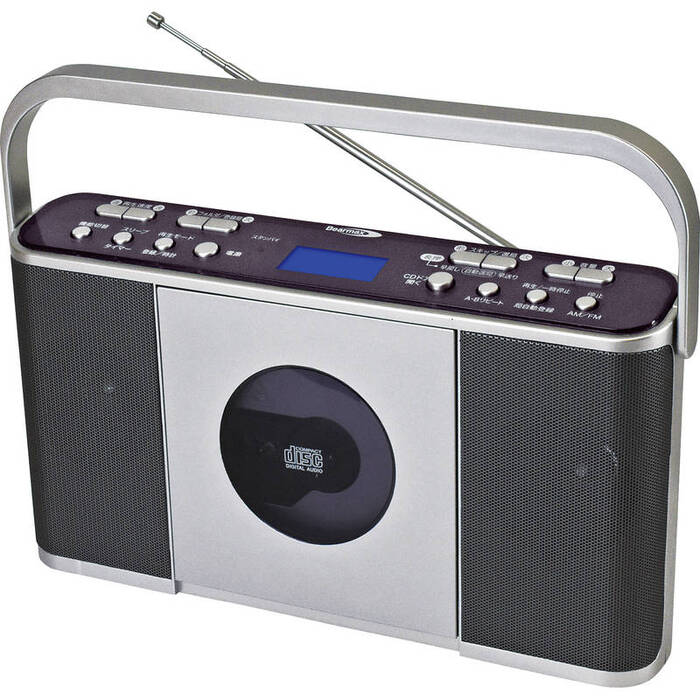 ベアーマックス お稽古に便利 速度調整ＣＤラジオ OKB 011 ギフト対応可-0