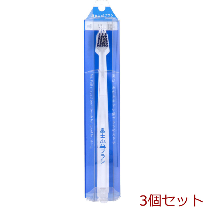  fine Mt Fuji toothbrush blue 1 pcs insertion MF 202 ×3 piece set -0