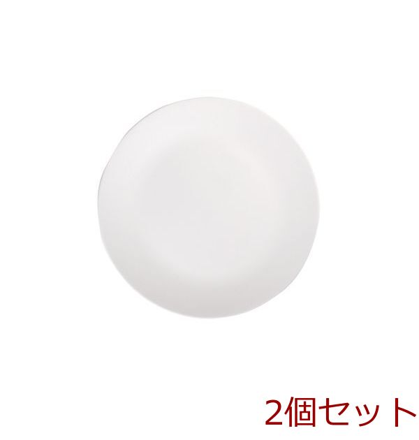 コレールウインターフロストホワイト大皿J110N 2個セット-0
