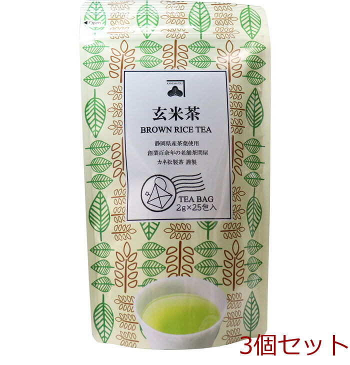  tea with roasted rice tea bag 2g×25.3 piece set -0