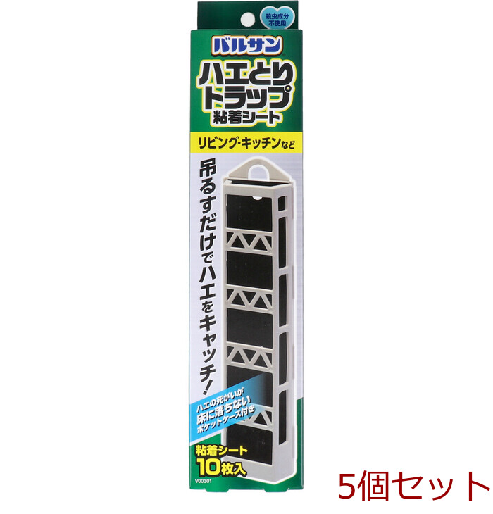 バルサン ハエとりトラップ 粘着シート 10枚入 5個セット-0