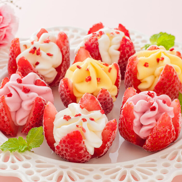  Mother's Day Hakata .... flower strawberry. ice delivery period 5 month 9 day ~5 month 12 day. . correspondence possible -2