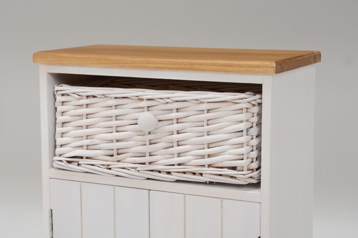 トイレラック かご付き ミドルタイプ MTR 6438-2