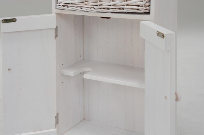 トイレラック かご付き ミドルタイプ MTR 6438-3