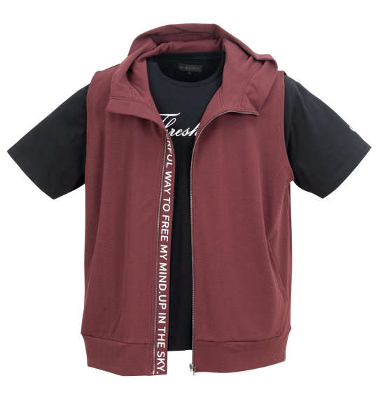 大きいサイズ NESTA BRAND 半袖フルジップパーカー 3L 4L 5L 6L 8L