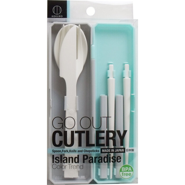 ゴーアウト カトラリーカラートレンド アイランドパラダイス 5個セット-1
