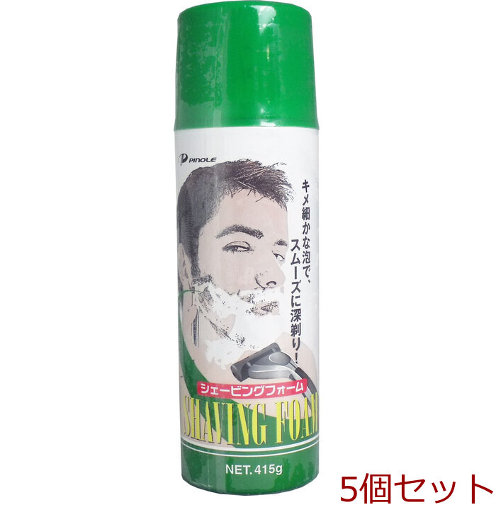 シェービングフォーム ４１５ｇ 5個セット-0