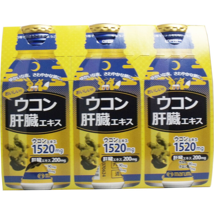 ウコン肝臓エキス １００ｍＬ×６本パック 3個セット-1