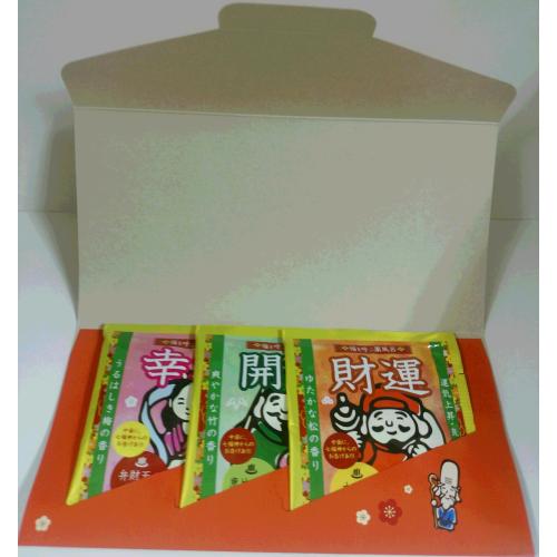 入浴剤 福を呼ぶ薬風呂 開運 竹 日本製 30セット-2