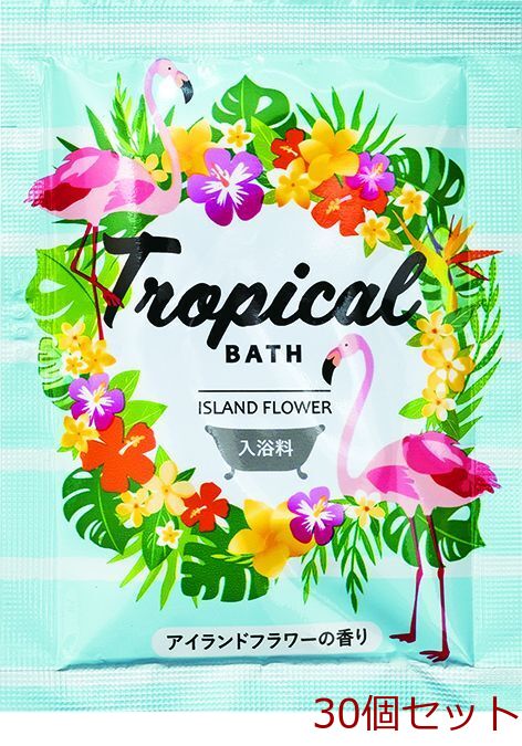  bathwater additive tropical bus Islay ndo flower made in Japan 30 piece set -0