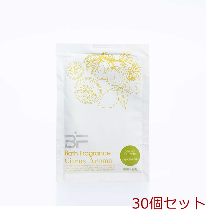 薬用入浴剤 バスフレグランス シトラスアロマ 日本製 30セット-0