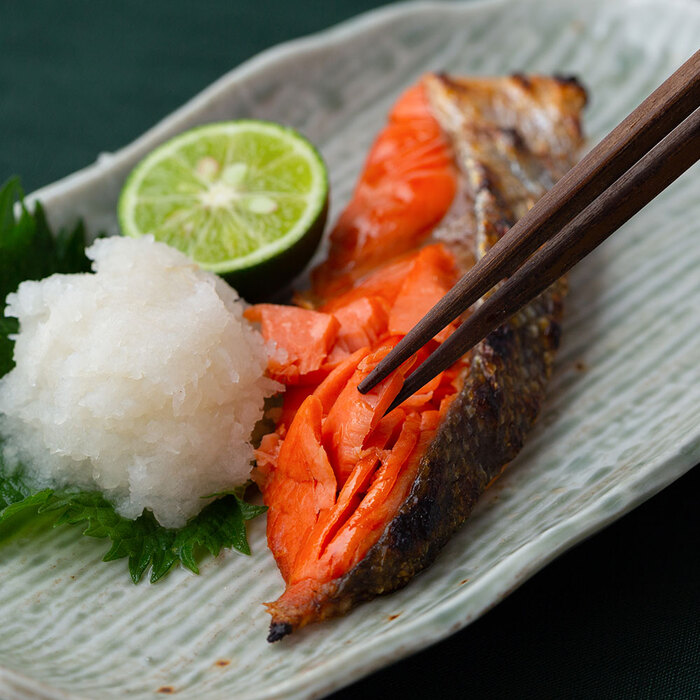 塩紅鮭切身 9枚セット-2