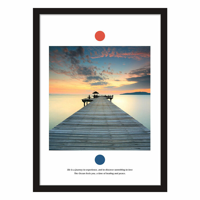 アートポスター A3 LIFEHACK SEA92 アートプリント 高級印画紙-1