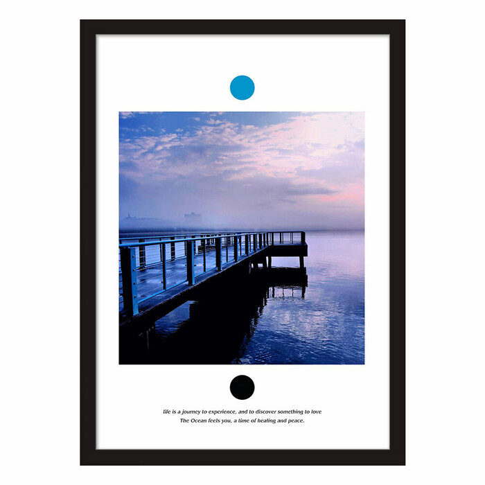 アートポスター A3 LIFEHACK SEA96 アートプリント 高級印画紙-1