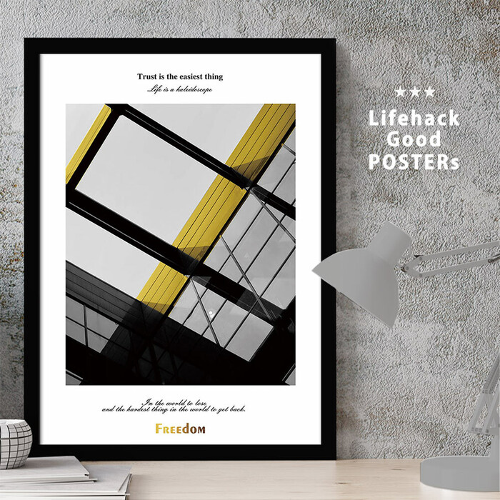 アートポスター A4 LIFEHACK SELECT106 アートプリント 高級印画紙-0