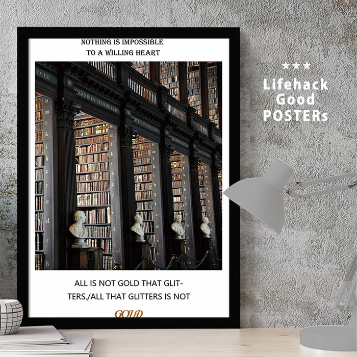 アートポスター A4 LIFEHACK arc27 アートプリント 高級印画紙-0