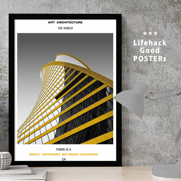 アートポスター A3 LIFEHACK arc37 アートプリント 高級印画紙-0