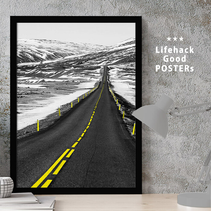 アートポスター A3 LIFEHACK arc55 アートプリント 高級印画紙-0