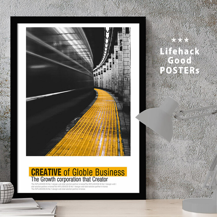 アートポスター A4 LIFEHACK arc70 アートプリント 高級印画紙-0