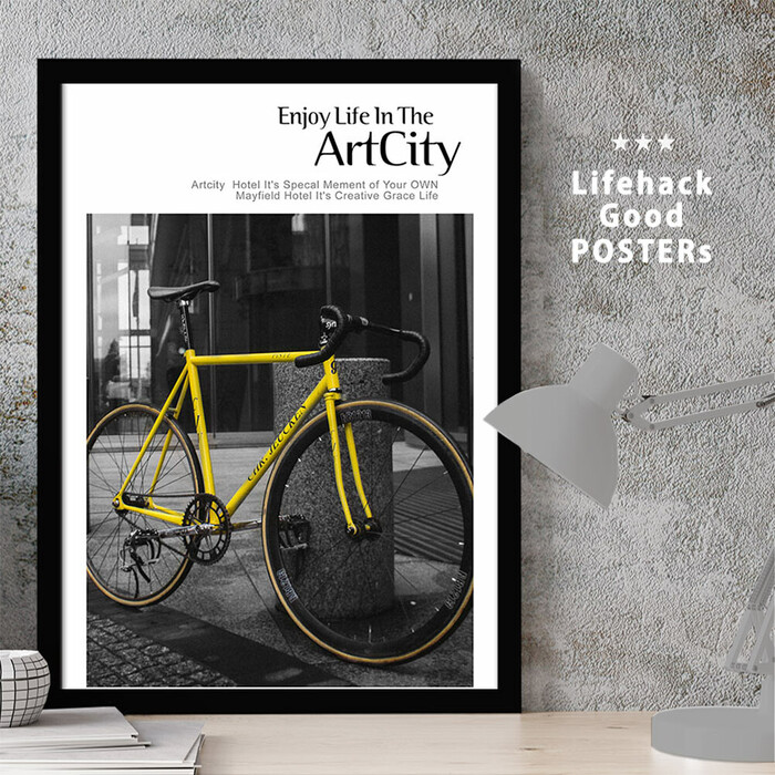 アートポスター A3 LIFEHACK arc78 アートプリント 高級印画紙-0