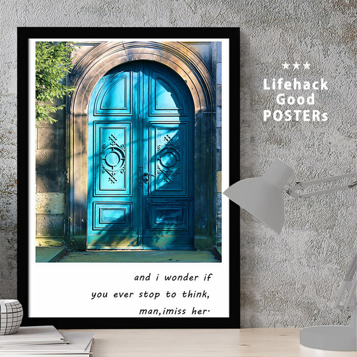 アートポスター A4 LIFEHACK arc85 アートプリント 高級印画紙-0