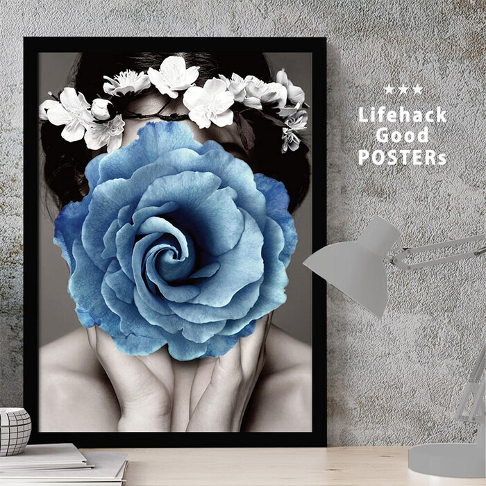 アートポスター A3 LIFEHACK wom10 アートプリント 高級印画紙-0