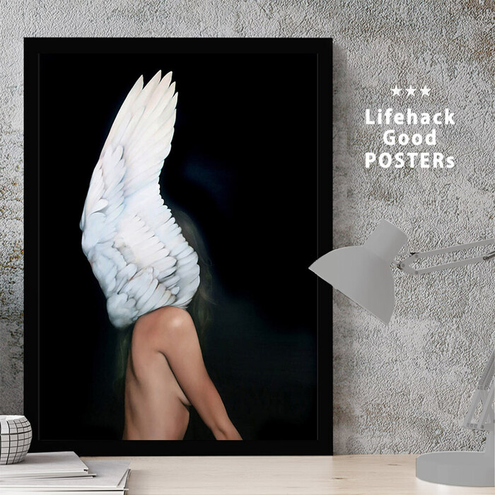 アートポスター A3 LIFEHACK wom41 アートプリント 高級印画紙-0