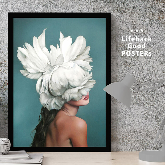 アートポスター A4 LIFEHACK wom45 アートプリント 高級印画紙-0