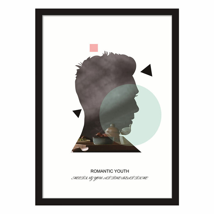 アートポスター A3 LIFEHACK wom100 アートプリント 高級印画紙-1