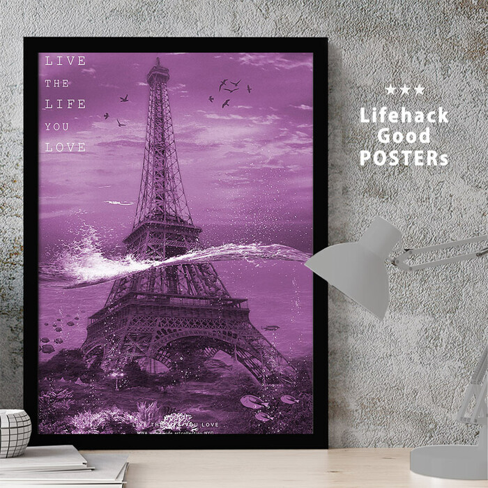 アートポスター A4 独特な世界観 NYCI 009d 個性派 デザインセレクト-1