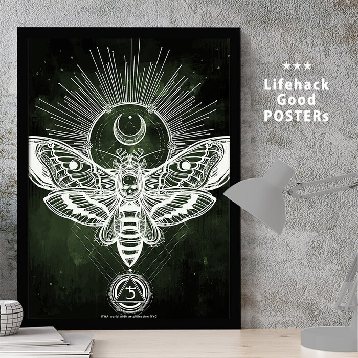 アートポスター A3 独特な世界観 NYCS 004c 個性派 デザインセレクト-1