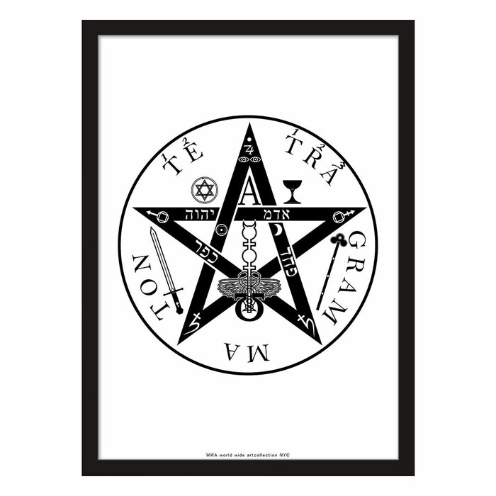 アートポスター A4 独特な世界観 NYCS 007a 個性派 デザインセレクト-0