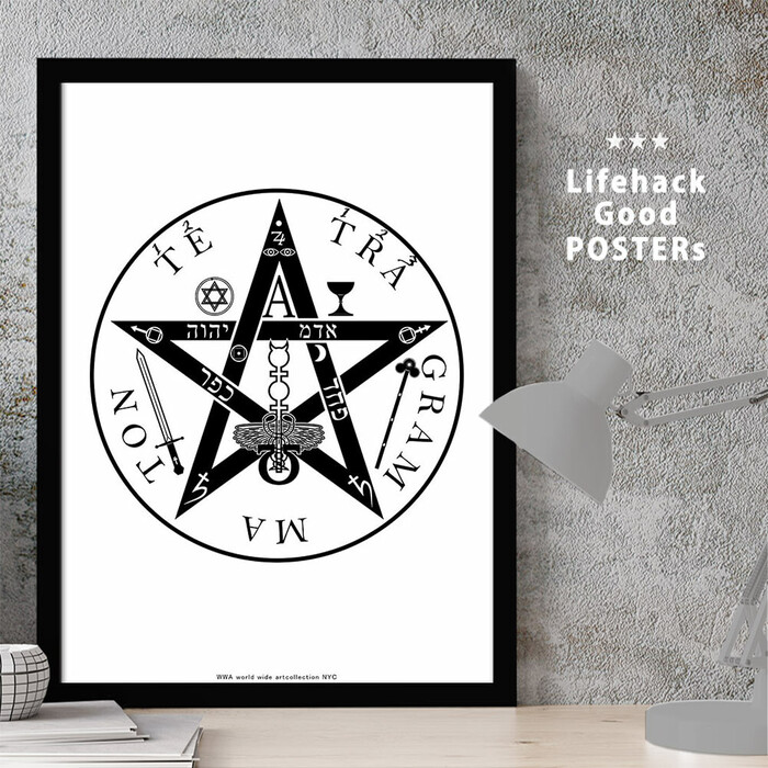 アートポスター A4 独特な世界観 NYCS 007a 個性派 デザインセレクト-1