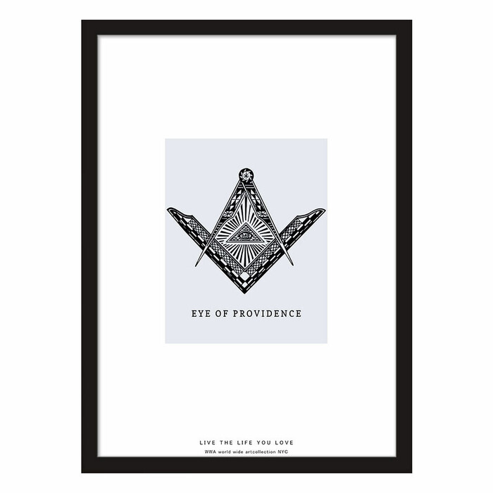 アートポスター A3 独特な世界観 NYCS 008a 個性派 デザインセレクト-0